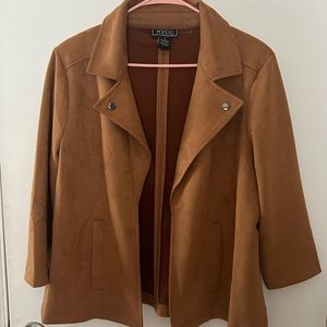 Suede Jacket Brown SIZE XL